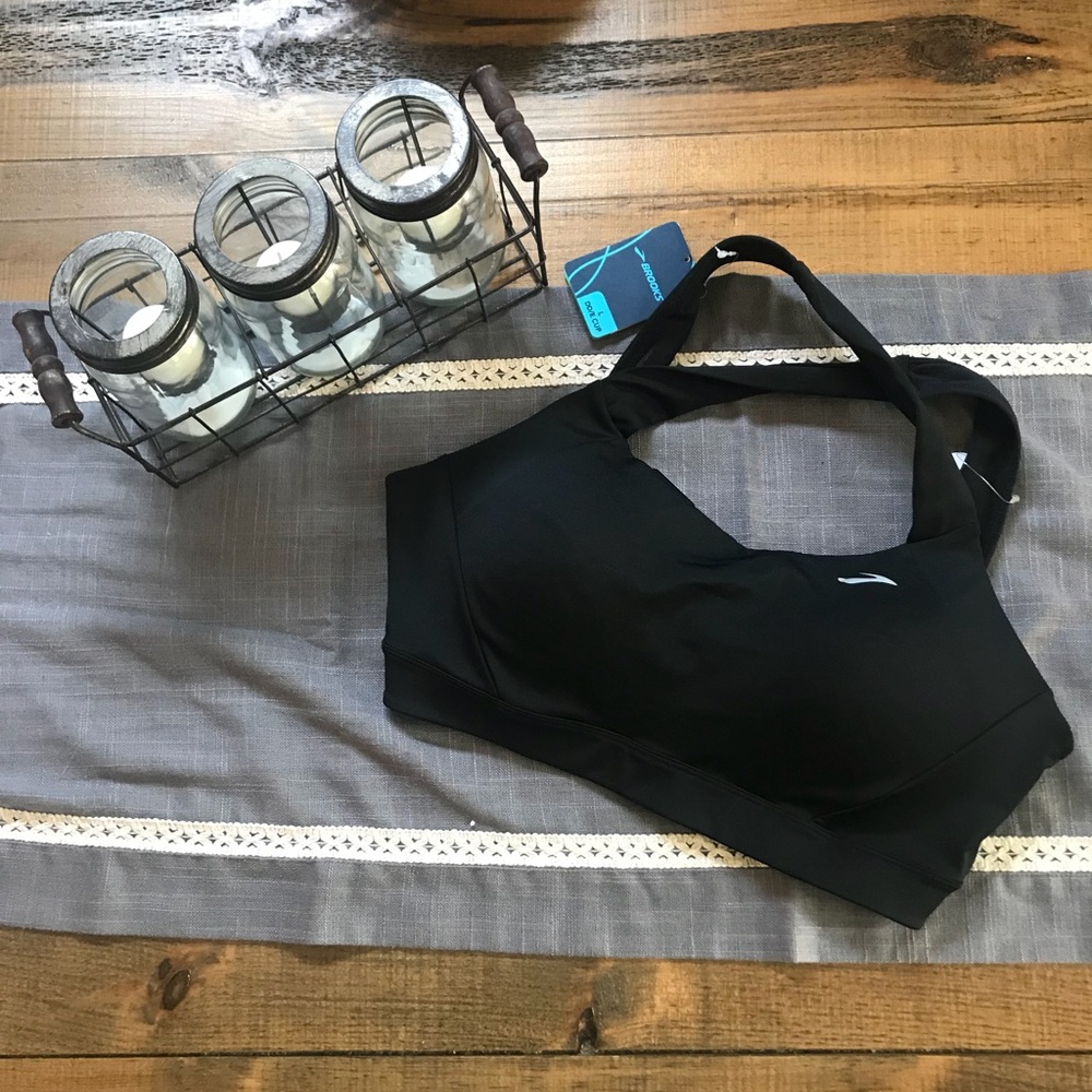 Brooks Uphold Crossback Sports Bra, Size L
